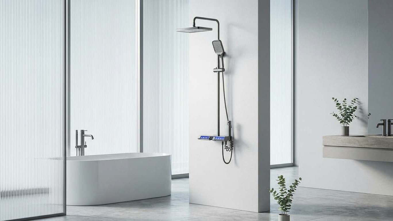 How Your Shower Powers Its Own Light — No Batteries Needed