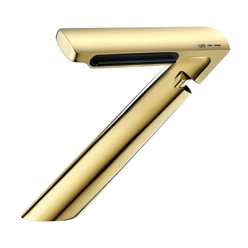 Boelon Creative Z-Style Bathroom Sink Faucet with Hot and Cold Waterfall Flow