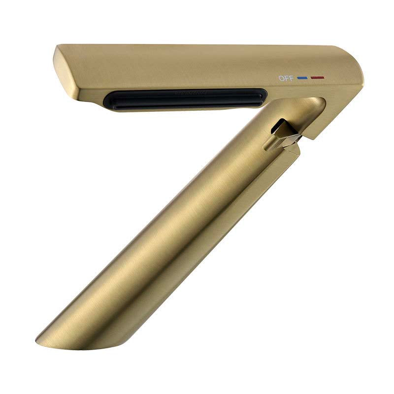Boelon Creative Z-Style Bathroom Sink Faucet with Hot and Cold Waterfall Flow