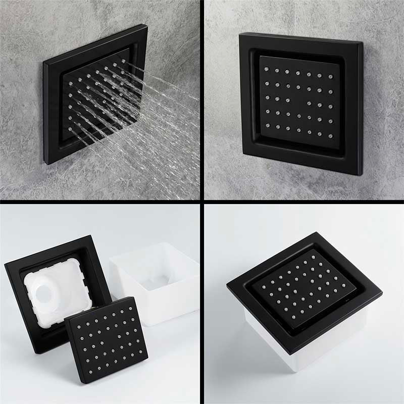 Boelon LED Rainfall Shower System with Integrated Speaker