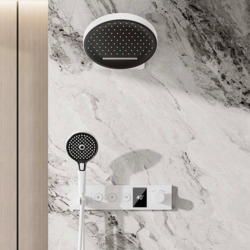 Boelon Modern Built-in Shower System with LED Temperature Display