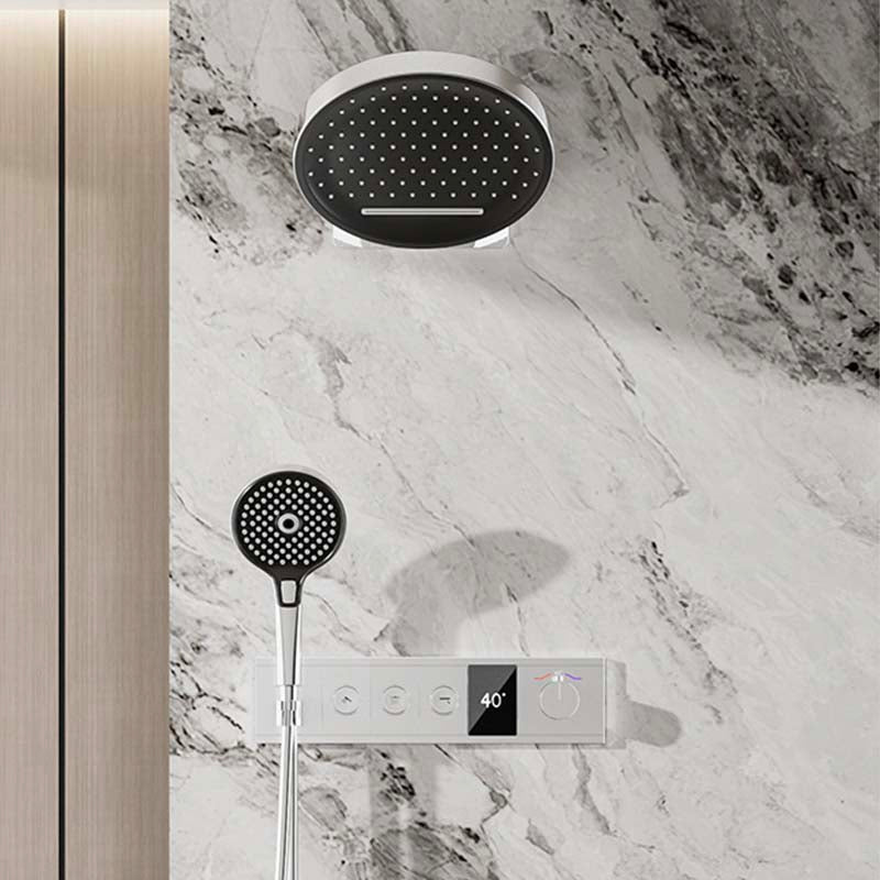 Boelon Modern Built-in Shower System with LED Temperature Display