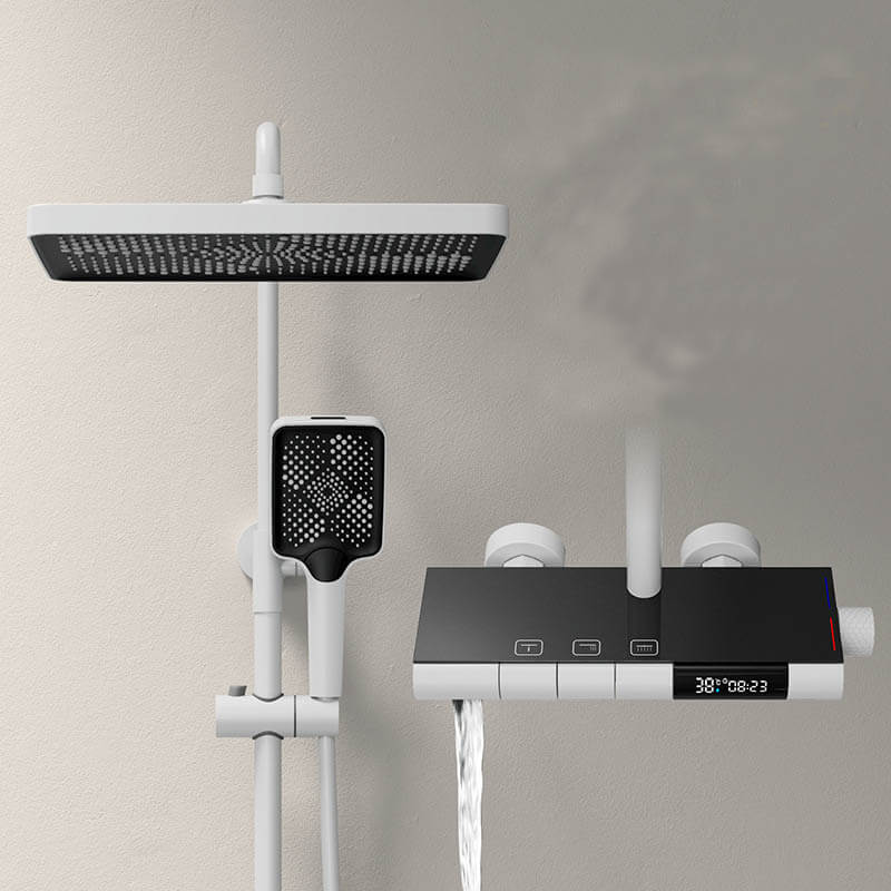 Boelon Thermostatic Shower System with Three Functions