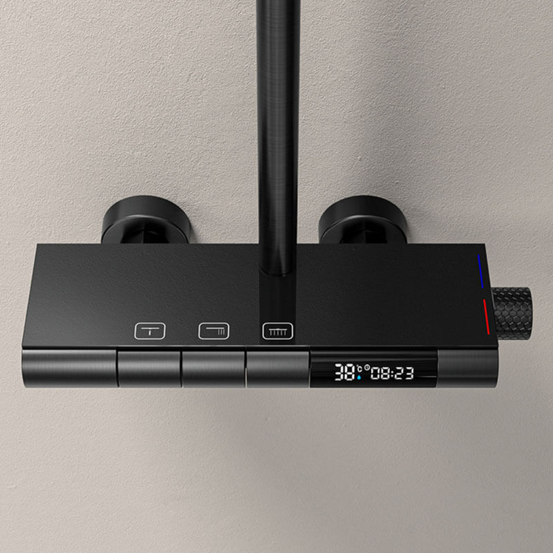 Boelon Thermostatic Shower System with Three Functions