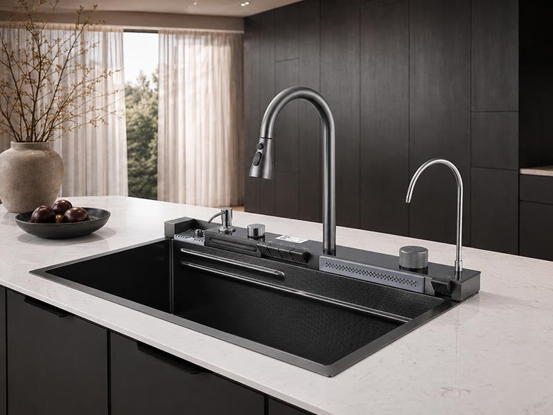 Waterfall Kitchen Sink vs. Standard Sink: Which Wins?
