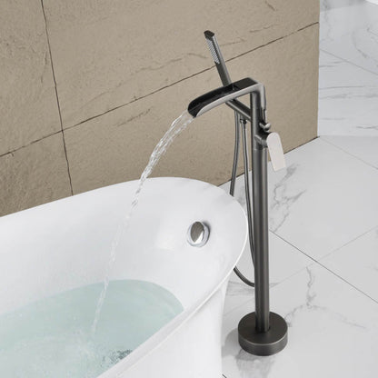 Boelon Bathtub Shower Faucet with Waterfall Spout