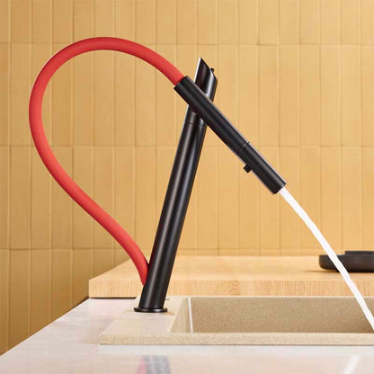 Boelon Brass Magnetic Swivel Pull-Out Kitchen Faucet