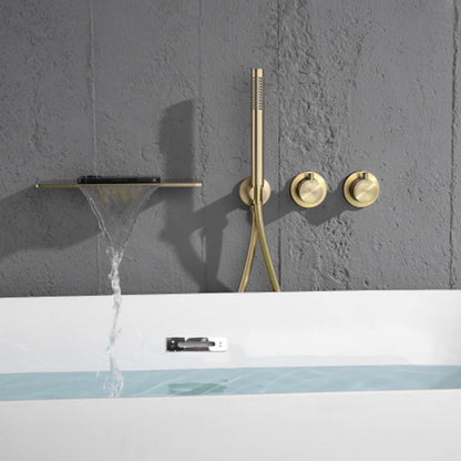 Boelon Concealed Waterfall Bathtub Faucet
