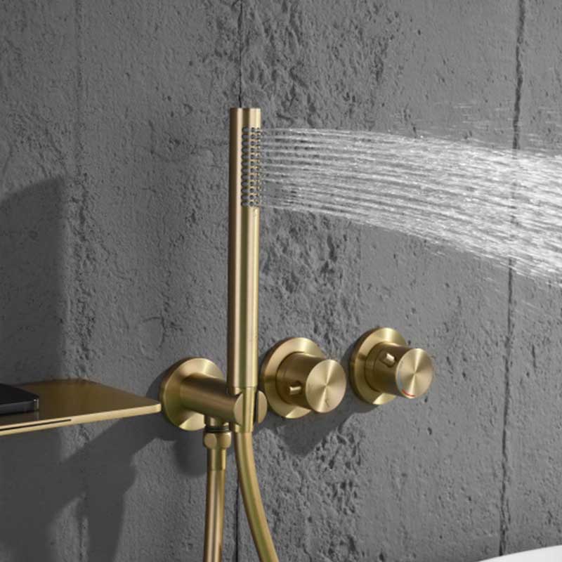 Boelon Concealed Waterfall Bathtub Faucet