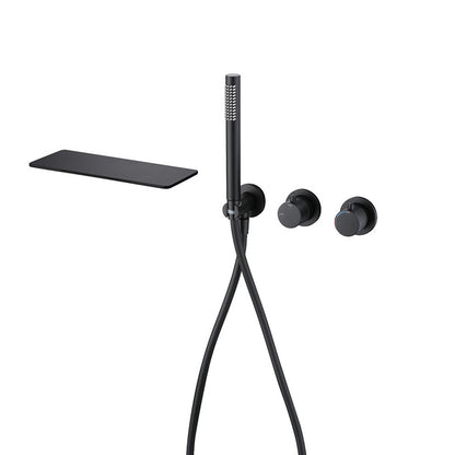 Boelon Concealed Waterfall Bathtub Faucet