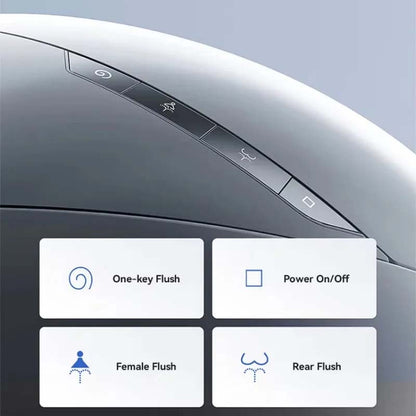 Boelon Egg-Shaped Smart Toilet with Automatic Sterilization and Siphon Flush System