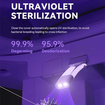 Boelon Egg-Shaped Smart Toilet with Automatic Sterilization and Siphon Flush System