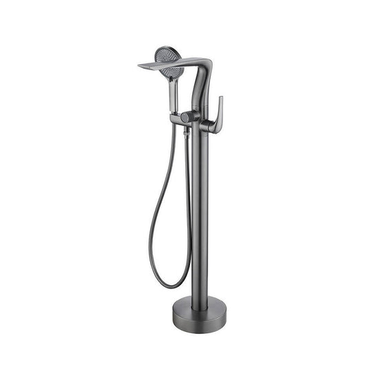 Boelon Floor-Mounted Rainfall Bathtub Shower Faucet