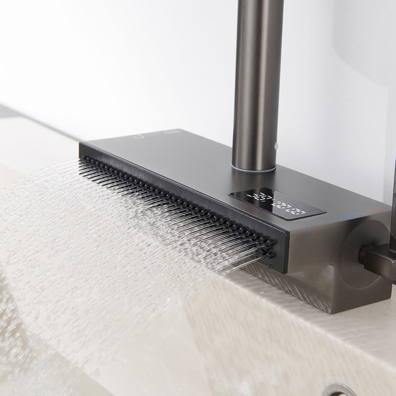 Boelon High-End Pull-Out Kitchen Faucet with Digital Display