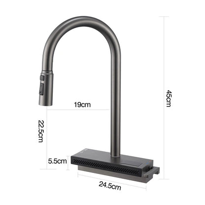 Boelon High-End Pull-Out Kitchen Faucet with Digital Display