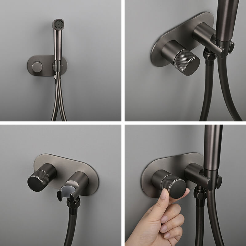 Boelon In-Wall Bidet Sprayer with Integrated Control Valve