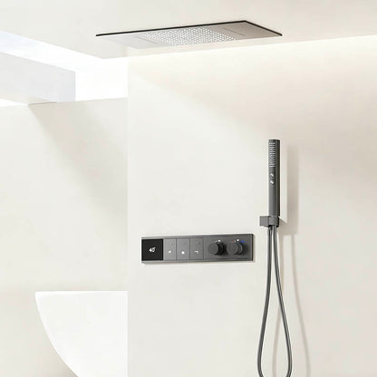 Boelon Luxury Concealed Shower System with Solid Brass Body and Enhanced Water Flow