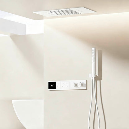 Boelon Luxury Concealed Shower System with Solid Brass Body and Enhanced Water Flow