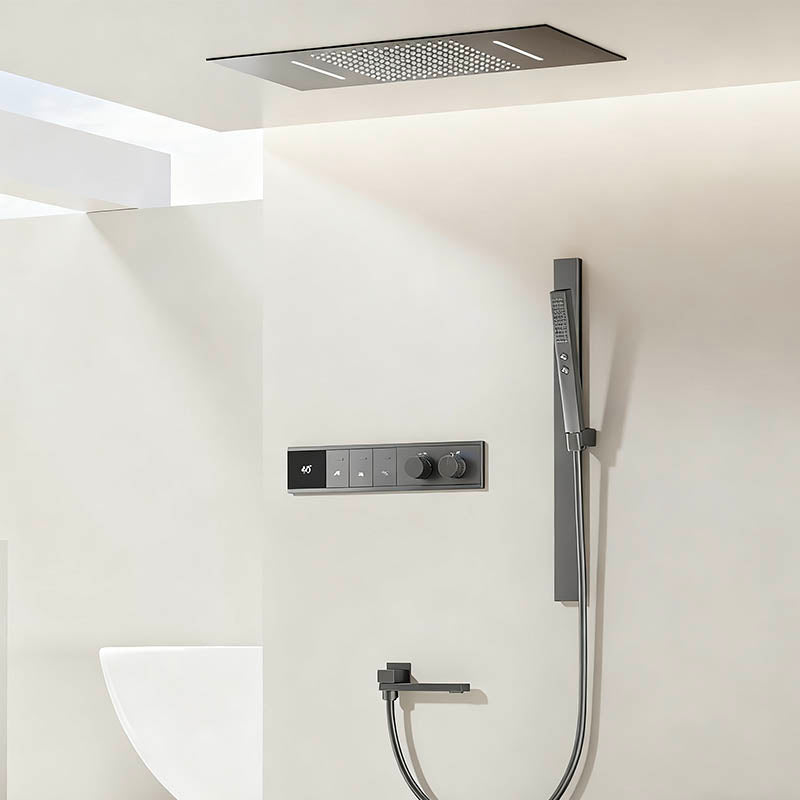 Boelon Luxury Concealed Shower System with Solid Brass Body and Enhanced Water Flow