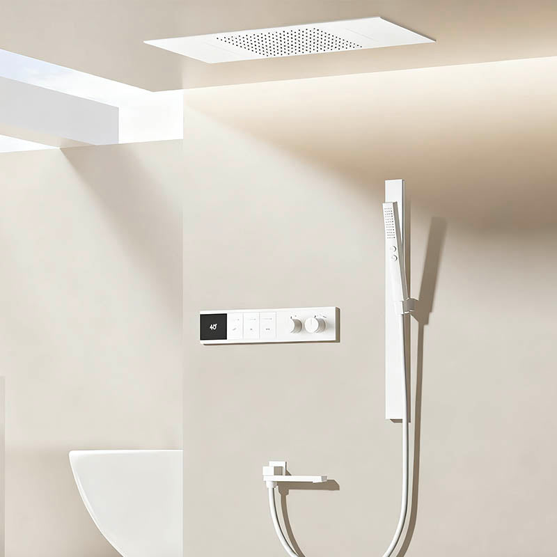Boelon Luxury Concealed Shower System with Solid Brass Body and Enhanced Water Flow