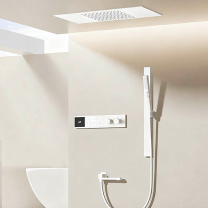 Boelon Luxury Concealed Shower System with Solid Brass Body and Enhanced Water Flow
