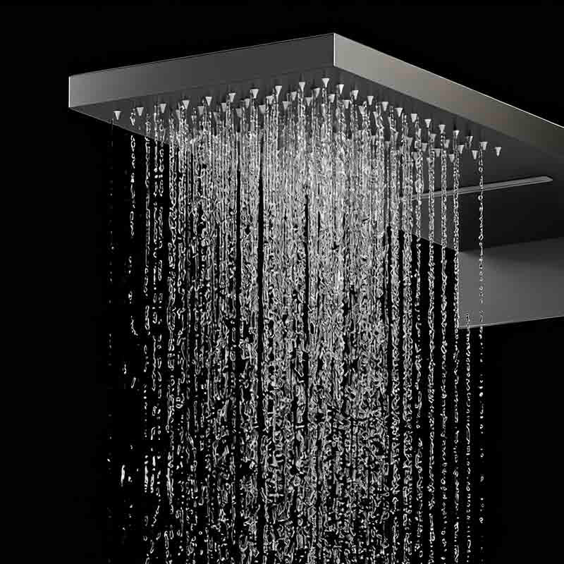 Boelon Luxury Concealed Shower System with Solid Brass Body and Enhanced Water Flow