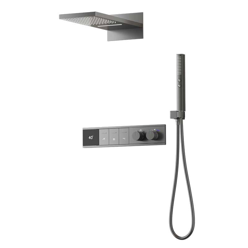 Boelon Luxury Concealed Shower System with Solid Brass Body and Enhanced Water Flow