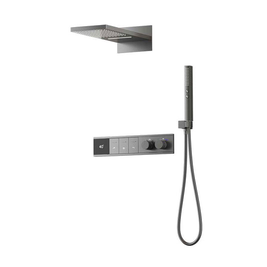 Boelon Luxury Concealed Shower System with Solid Brass Body and Enhanced Water Flow