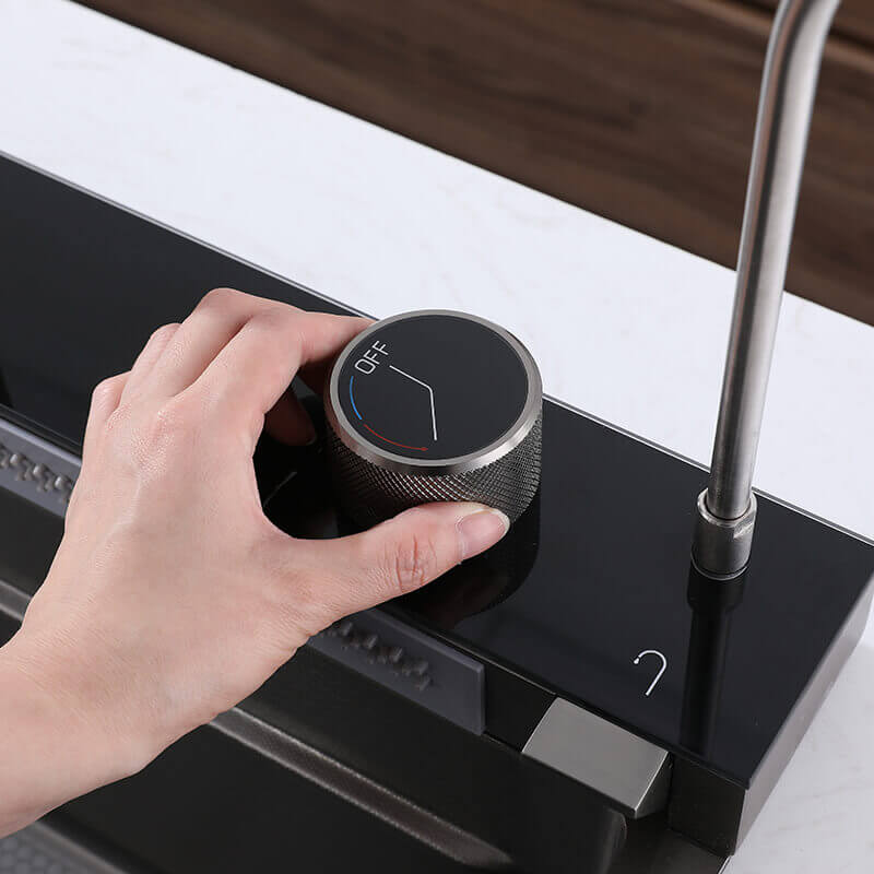 Boelon Luxury Kitchen Sink with Digital Display and Waterfall Design