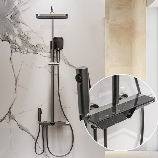 Boelon Luxury Shower System with 4 Independent Buttons
