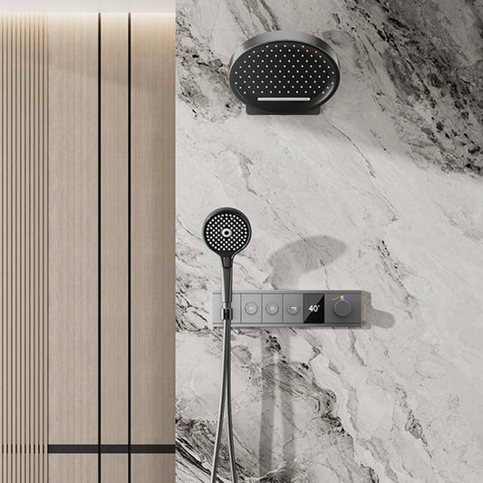 Boelon Modern Built-in Shower System with LED Temperature Display