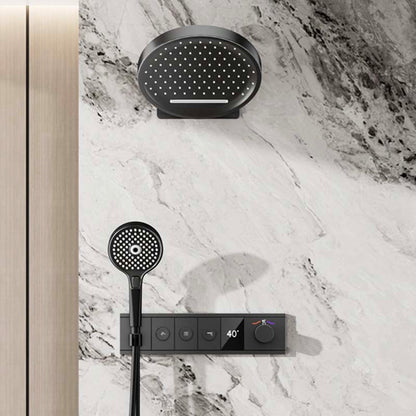 Boelon Modern Built-in Shower System with LED Temperature Display
