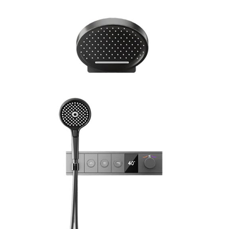 Boelon Modern Built-in Shower System with LED Temperature Display