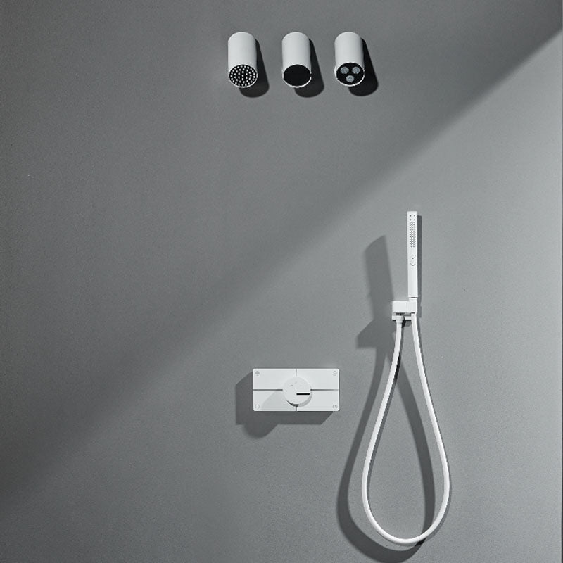 Boelon Modern Concealed Brass Rainfall Shower System