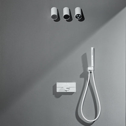 Boelon Modern Concealed Brass Rainfall Shower System