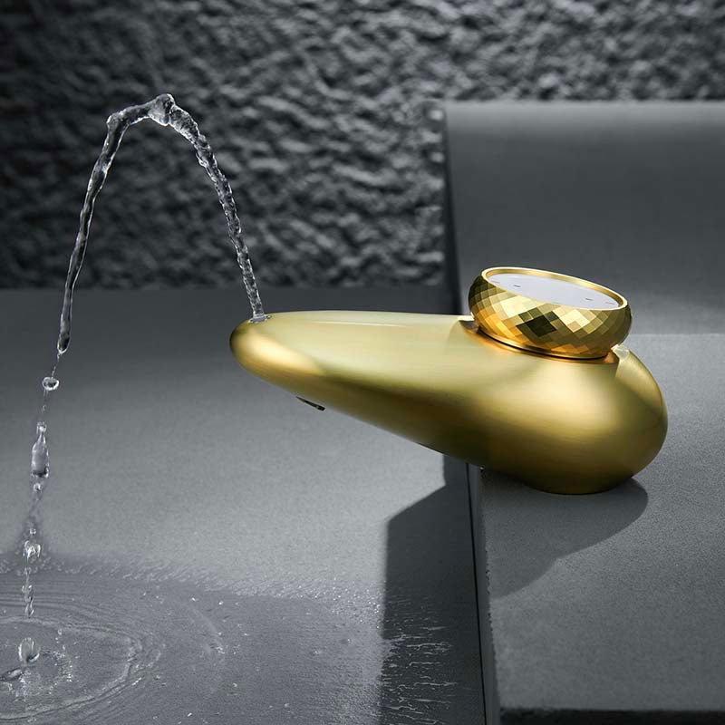 Boelon Pebble Design Solid Brass Bathroom Basin Faucet