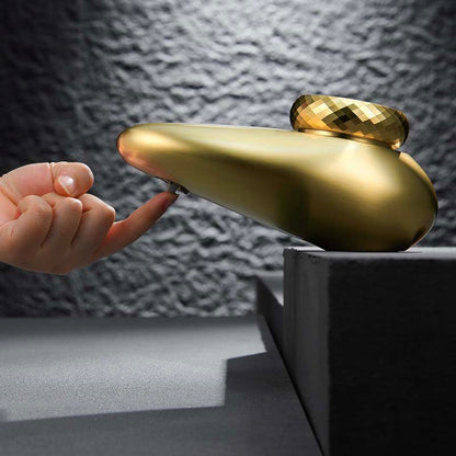 Boelon Pebble Design Solid Brass Bathroom Basin Faucet