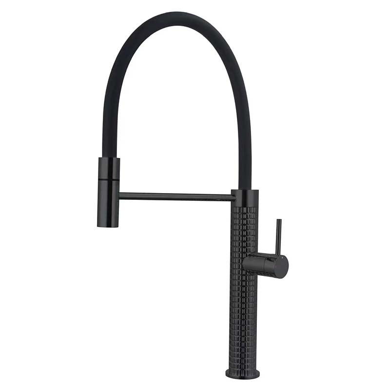 Boelon Pull-Down Kitchen Faucet with U-Shaped Silicone Hose