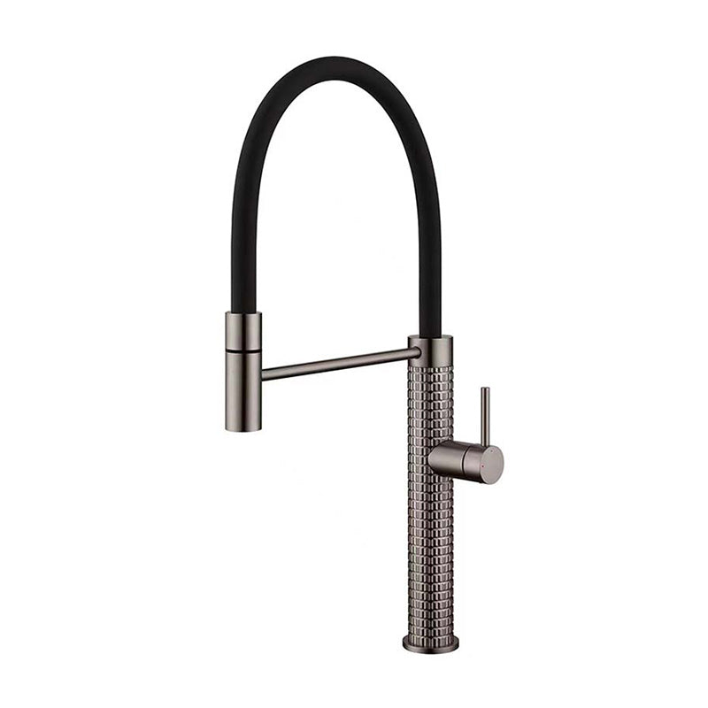 Boelon Pull-Down Kitchen Faucet with U-Shaped Silicone Hose