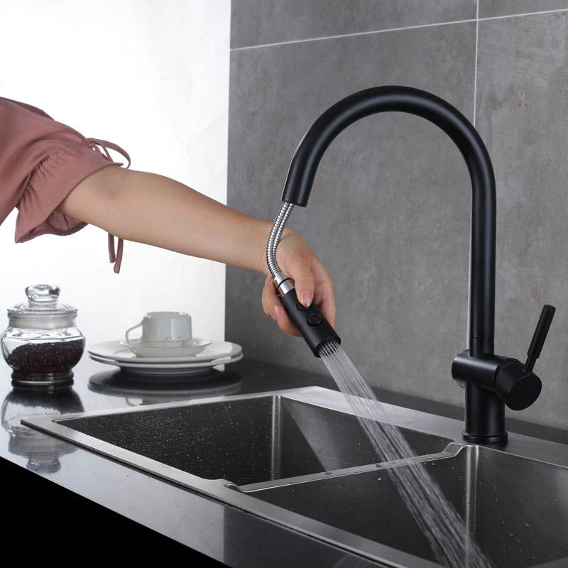 Boelon Pull-Down Rotating Kitchen Faucet