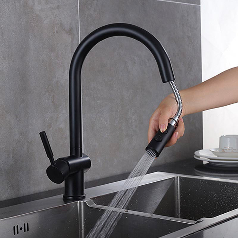 Boelon Pull-Down Rotating Kitchen Faucet