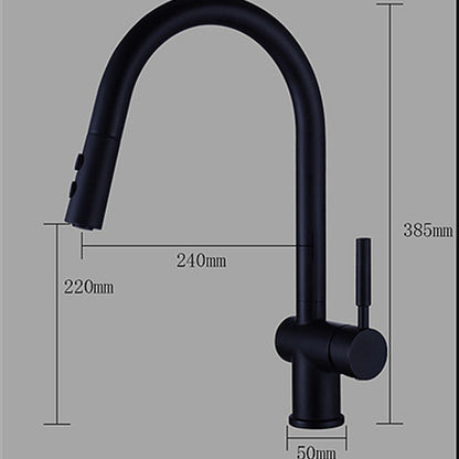 Boelon Pull-Down Rotating Kitchen Faucet