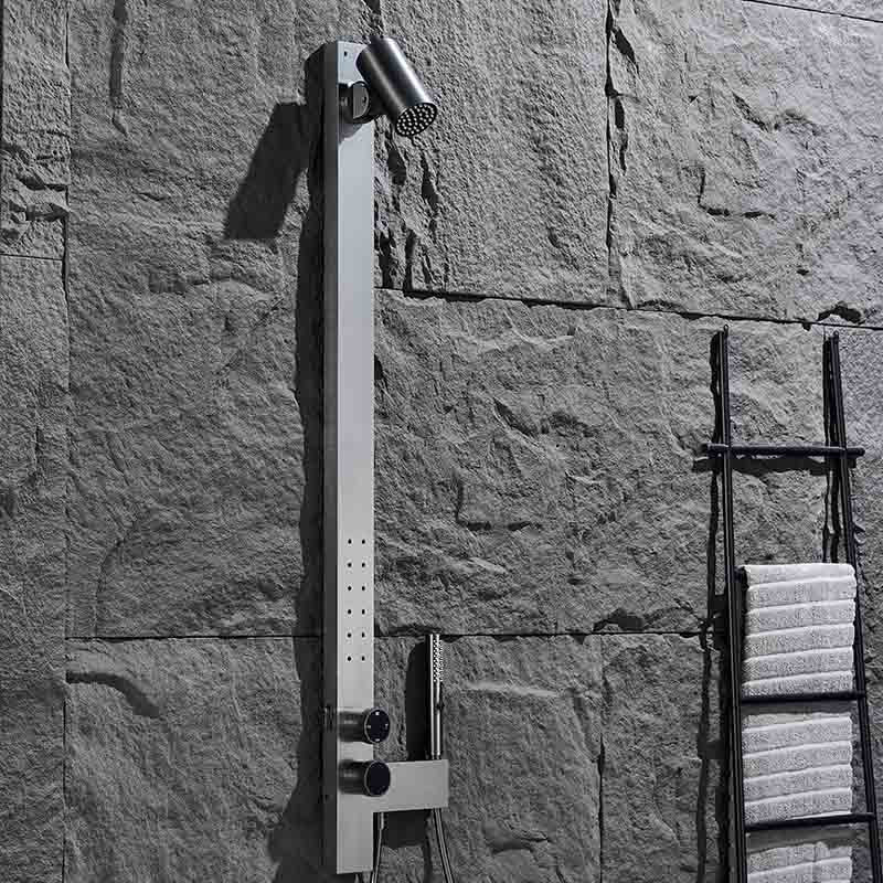 Boelon Rainfall Shower System with Body Spray and Hand Shower