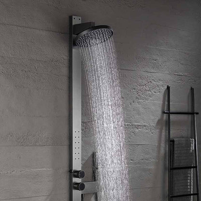 Boelon Rainfall Shower System with Body Spray and Hand Shower