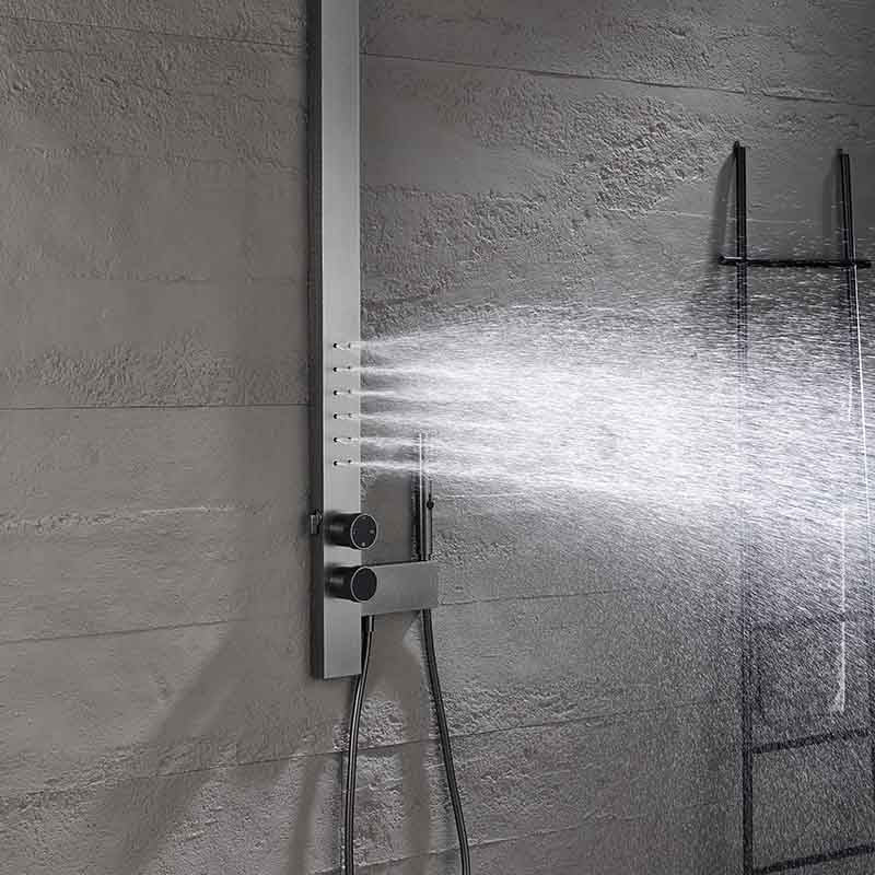Boelon Rainfall Shower System with Body Spray and Hand Shower
