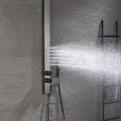 Boelon Rainfall Shower System with Body Spray and Hand Shower