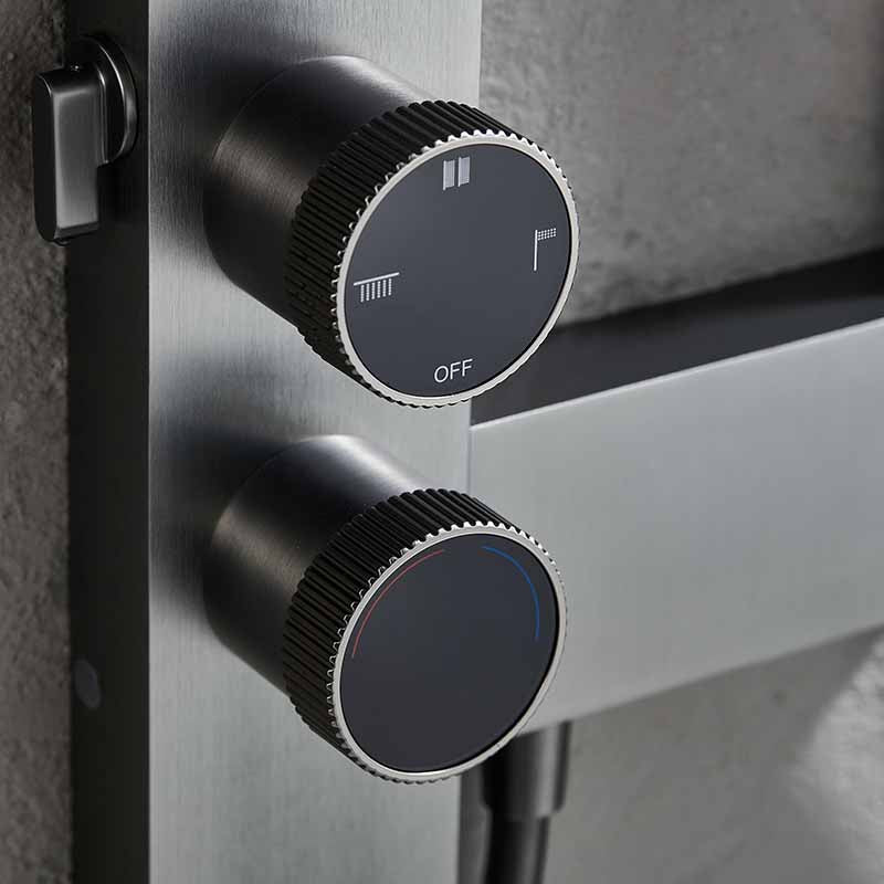 Boelon Rainfall Shower System with Body Spray and Hand Shower