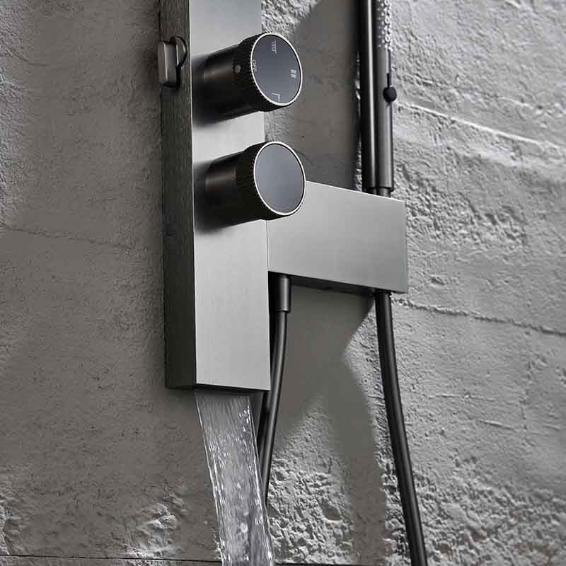 Boelon Rainfall Shower System with Body Spray and Hand Shower