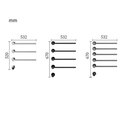 Boelon Smart Electric Towel Warmer for Modern Bathrooms