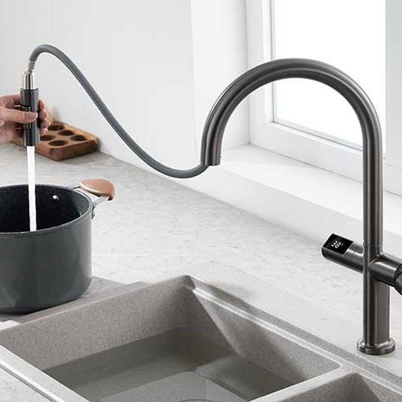 Boelon Smart Sensor Pull-Down Kitchen Faucet